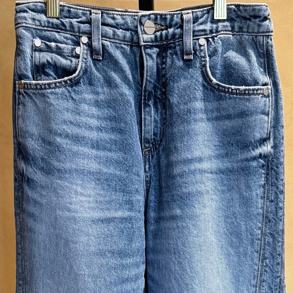 TWP Mid-Rise Jeans + wide leg